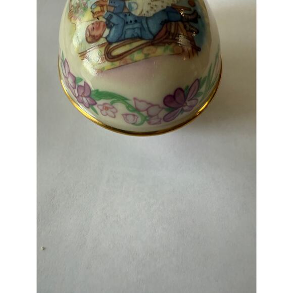 Lenox Egg Collectible 1989 Victorian Easter Eggs No Box - Picture 4 of 7